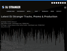 Tablet Screenshot of djstranger.com